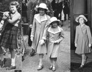 Las princesas Isabel e Isabel solí­an ser vestidas igual cuando eran niñas y adolescentes. (Foto AP)