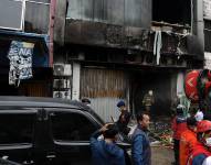 Indonesia: al menos 22 muertos por incendio en edificio de Yakarta.