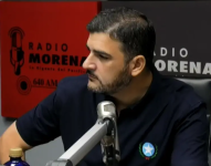 El alcalde de Guayaquil, Aquiles Álvarez, en una entrevista en Radio Morena.