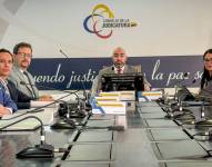 Imagen del pleno del Consejo de la Judicatura. En el centro, el presidente del organismo, Mario Godoy.