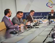 Imagen de archivo de una sesión del pleno de la Judicatura.