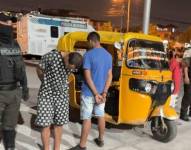 Los allanamientos para rescatar a la pareja permitieron la aprehensión de tres personas, entre ellas un adolescente.