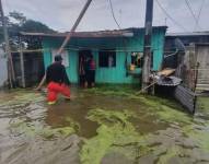 El 50 % de Babahoyo registra varios problemas por la estación lluviosa.