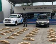 Según las investigaciones de la Policía, los vehículos pesados venían desde la provincia de Esmeraldas.