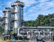 Imagen de la infraestructura de Petroecuador en el bloque 43 del Yasuní.