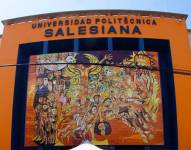 Fachada de la Universidad Politécnica Salesiana, sede Quito.