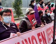 Son once provincias donde se desarrollan huelgas de hambre, en Guayaquil, están ubicados en la plaza de San Francisco y comentan que la medida se mantiene.