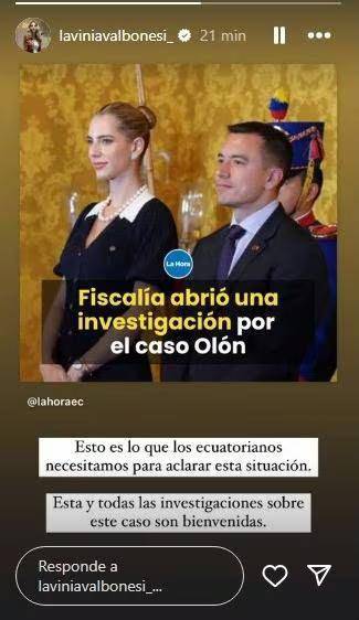 Respuesta de Daniel Noboa ante la polémica en Olón.