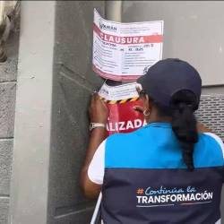 Clausura del astillero, en Durán.