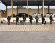 La droga estaba oculta entre productos de exportación.