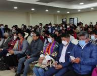 Este lunes 7 de marzo, se desarrolla en Quito el consejo político de Pachakutik. Foto: Twitter Pachakutik