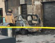 El siniestro ocurrió entre las calles Junín y Rumichaca, en el centro de Guayaquil.