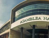 Fachada del edificio de la Asamblea Nacional en Quito.