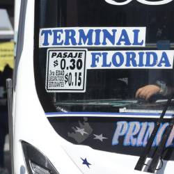 Imagen referencial de un bus de transporte público de Guayaquil.