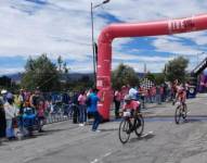 Competencia ciclística en Quito denominada Giro de Italia Ride Like a Pro