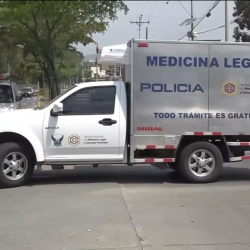 Imagen de archivo. Foto de un carro de Medicina Legal.