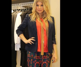 ¡La moda de Fergie embarazada!