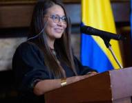 Fotografía de Lena Yanina Estrada, la nueva ministra de Ambiente de Colombia.
