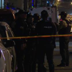 Imagen de un crimen en el norte de Guayaquil.