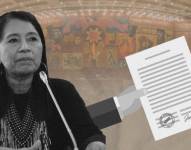 La presidenta Guadalupe Llori, además, fue señalada por los gastos en los que ha incurrido en viajes a Guayaquil y a Tena.