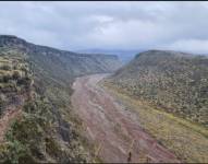 El Instituto Geofísico realiza campaña de vigilancia de lahares en las quebradas alrededor del Cotopaxi.