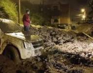 Inundaciones y colapso de estructuras por lluvias en El Oro y Los Ríos