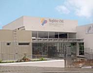 Exteriores de la agencia del Registro Civil en Macas.