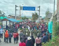 Este lunes hubo una reunión en Tufiño, parroquia de Tulcán, en la que participaron autoridades de ambos países.