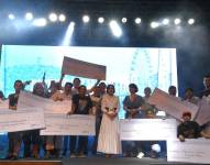 Premiación de monigotes en Guayaquil. Turismo Guayaquil