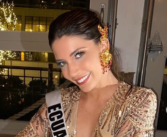 La ecuatoriana Cristina Hidalgo, entre las mujeres más bellas rumbo al Miss Universo