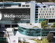 Universidad de las Américas con el logo de Mediamorfosis Ecuador 2025