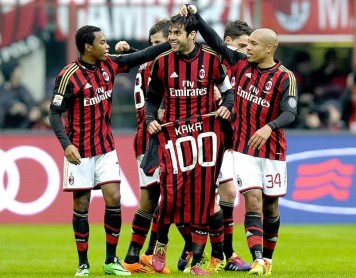 Kaká llega a los 100 goles con la camiseta del Milán