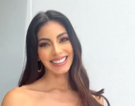 Virginia Limongi desfiló en la pasarela de Los Ángeles Fashion Week