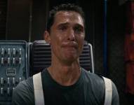 Matthew McConaughey en la película Interestelar