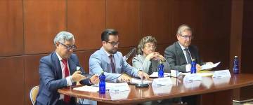 Miembros de la comisión cívica que será veedora en el concurso de Fiscal General.
