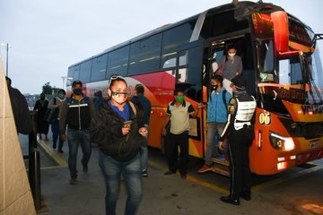 Terminal terrestre de Guayaquil reanuda parcialmente sus operaciones