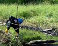 Un nuevo derrame de crudo vuelve a afectar sectores de El Coca