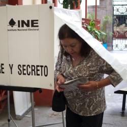 Uno de los principios del sistema electoral mexicano es la no reelección desde 1910.