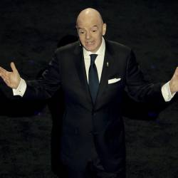 El presidente de la FIFA, Gianni Infantino, habló del desarollo del Mundial 2026.