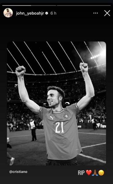 Jugadores ecuatorianos reaccionan a la muerte de Diogo Jota