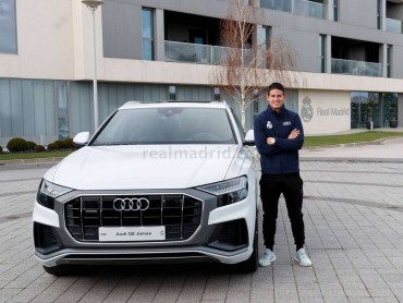 Los carros que recibieron los jugadores del Real Madrid