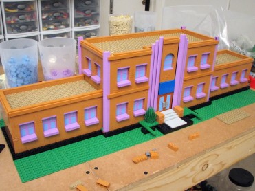 Springfield al estilo Lego