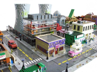 Springfield al estilo Lego