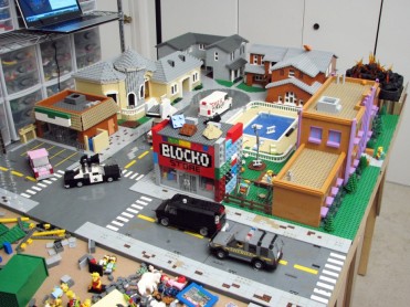 Springfield al estilo Lego
