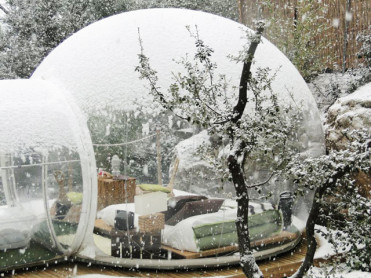 Hotel en Francia te permite dormir dentro de una burbuja