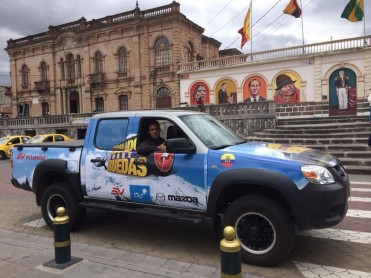 La avenida de los volcanes en Ecuador Sobre Ruedas