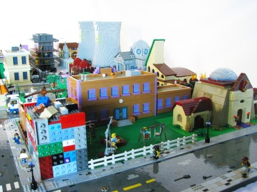 Springfield al estilo Lego