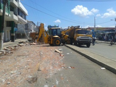 Viviendas en Bahía de Caráquez quedaron en escombros