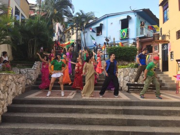 El tras cámaras del popular video del Dhinka Chika