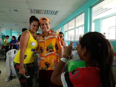 'Genaro' y 'Genésis' en agasajo de Hospital del Niño